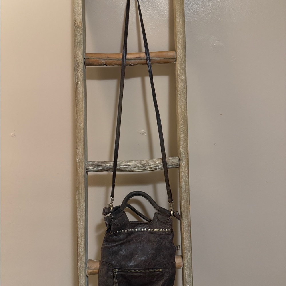 Foley + Corinna Dark Brown Crossbody Bag